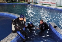 Челнинские дайверы «промочили жабры»